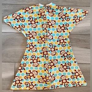 Sleeping Baby Medium Monkey Zipadee Zip